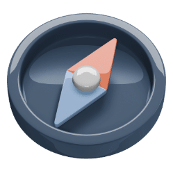 Graduation hat with mouse pointer