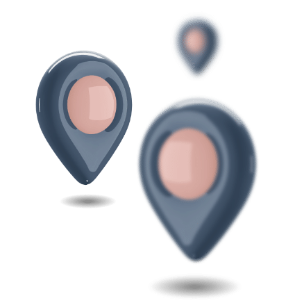 Location pin icons