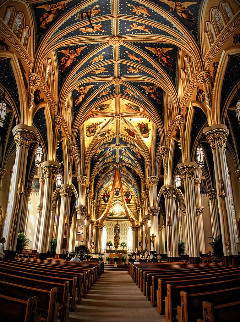 basilica of the sacred heart and university of notre dame