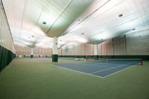 indoor tennis courts at Rochester