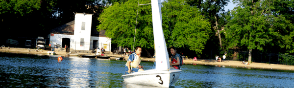 Notre Dame recreational sports, sailing.