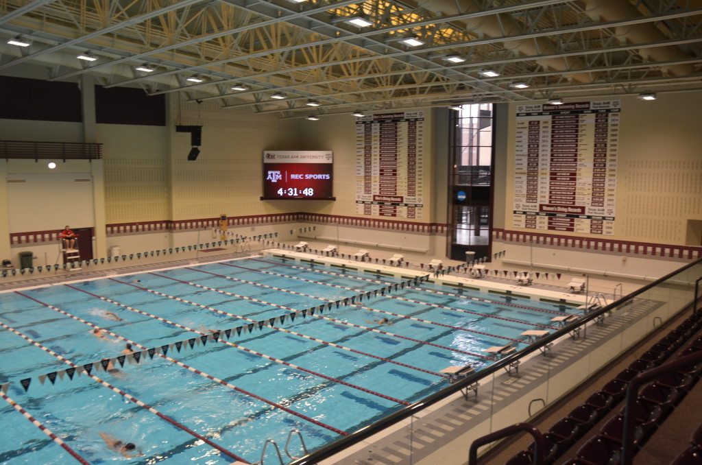 Texas A&M swimming pool