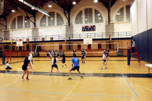 virginia basketball and volleyball gym