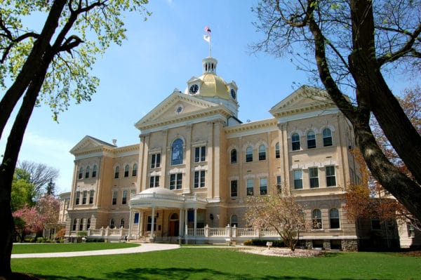 centenary college campus scene