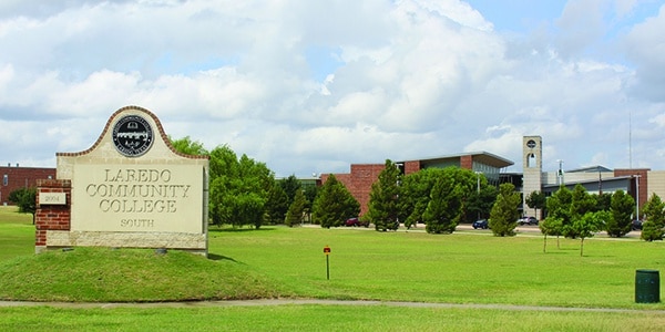 Outdoor view of Laredo Community College campus
