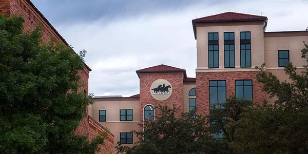 Outdoor view of Midwestern State University campus