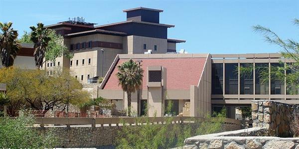 Outdoor view of University of Texas campus