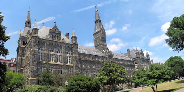 Georgetown University online nursing master's programs