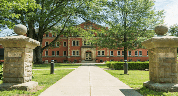 Outdoor view of Edinboro school