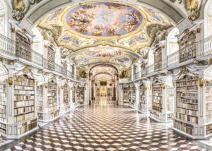 Library of the Benedictine Monastery