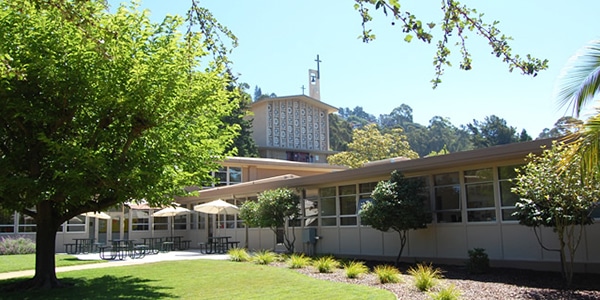 Outdoor view of Holy Names University campus