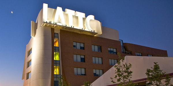 Outdoor view of Los Angeles Trade Technical College campus