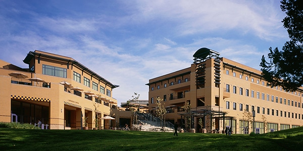Outdoor view of University of California Irvine campus