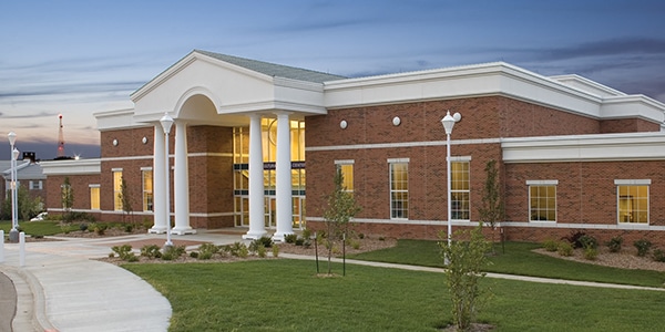 Outdoor view of MidAmerica Nazarene University campus