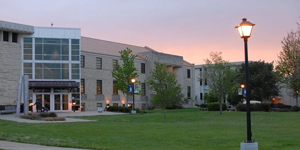 Outdoor view of Washburn University