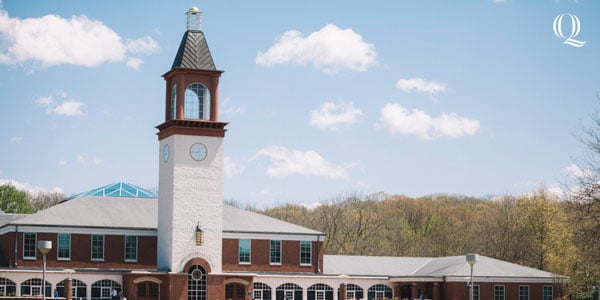 Outdoor view of college building