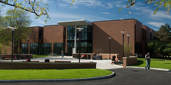 Outdoor view of Rochester Institute of Technology campus