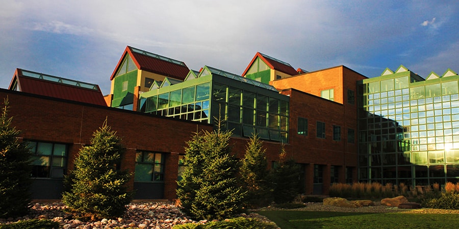 Outdoor view of Western Wyoming Colleges campus