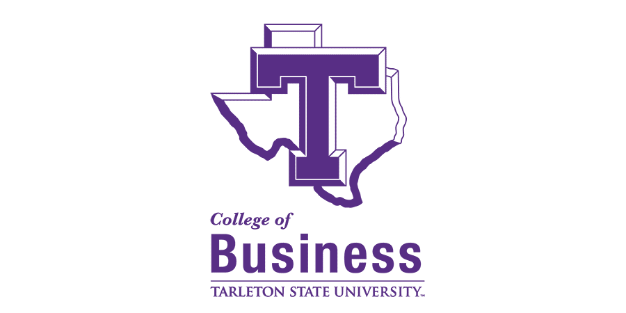Tarleton State University logo in purple