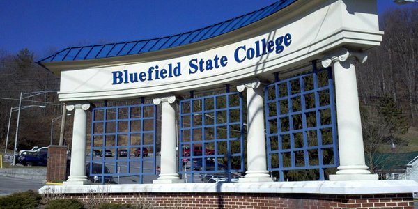 Outdoor view of Bluefield State College campus