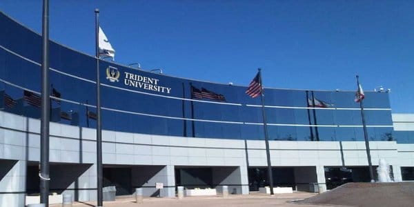 Outdoor view of Trident University campus