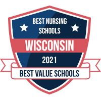 Best nursing schools in Wisconsin badge