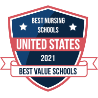 Best nursing schools in the US badge