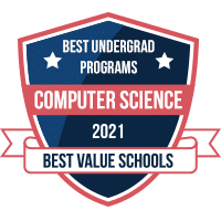 Best undergrad programs in computer science badge