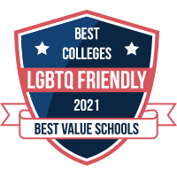 Best LGBTQ Friendly Colleges badge