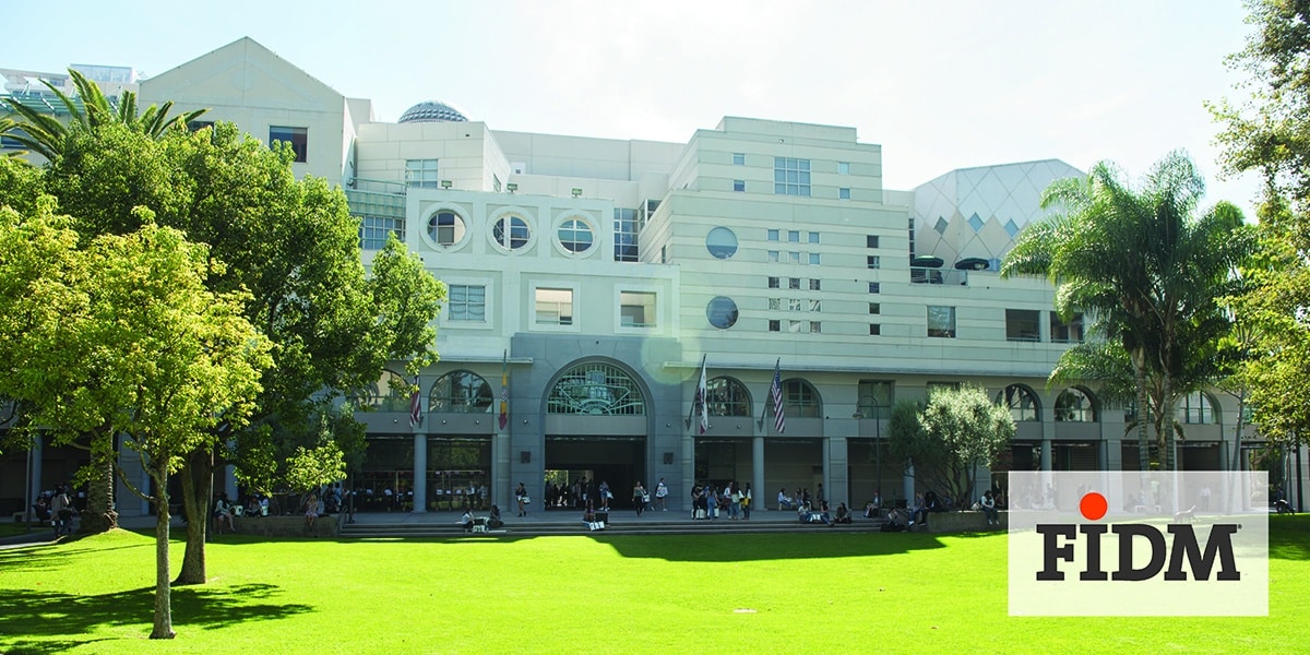 Outdoor view of FIDM campus