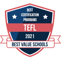Best TEFL Certification programs badge