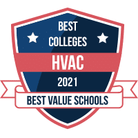 Best HVAC schools badge