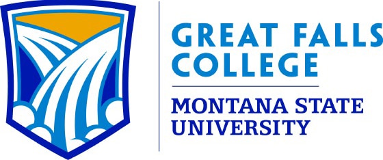 Great Falls College at Montana State University text logo