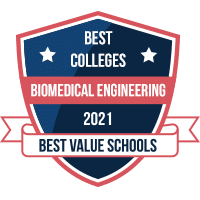 Best biomedical engineering schools programs badge
