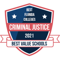 Best criminal justice colleges in Florida badge