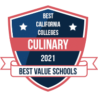Best culinary colleges in California badge