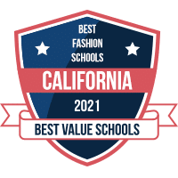 Best fashion schools in California badge