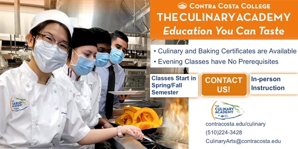 Culinary students at Contra College