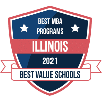 Best MBA programs in Illinois badge