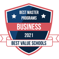 Best business master program badge
