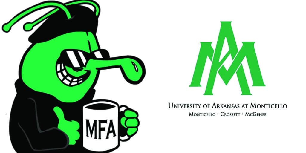 University of Arkansas at Monticello logo and mascot