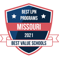 Best LPN programs in Missouri badge