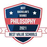 Best bachelor's in philosophy programs badge