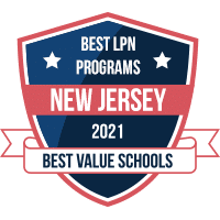 Best LPN programs in New Jersey badge