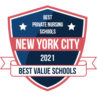 Best private nursing schools in New York City badge