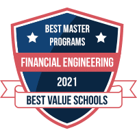 Best master's in financial engineering programs badge