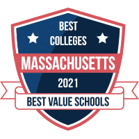 Best Colleges in Massachusetts badge
