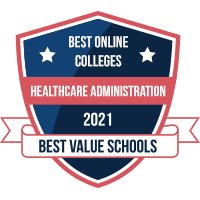 Best healthcare administration programs badge